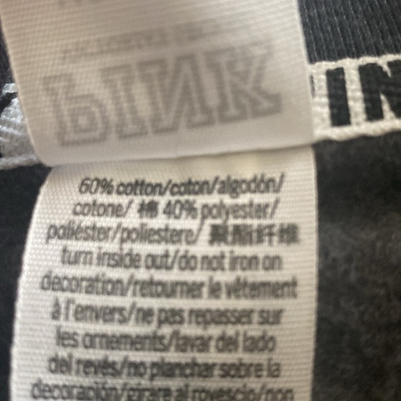 Pink by VS large sweatshirt kangaroo pocket - Picture 10 of 10